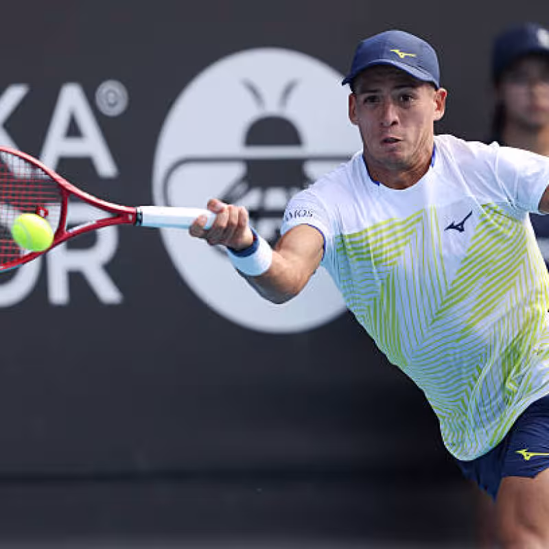 Sebastián Báez, finalist in Auckland. Photo: gettyimages