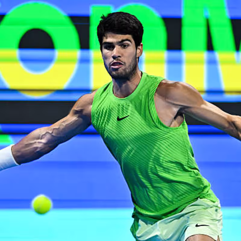 Alcaraz returns to training with his sights set on Indian Wells. Photo: Getty Images
