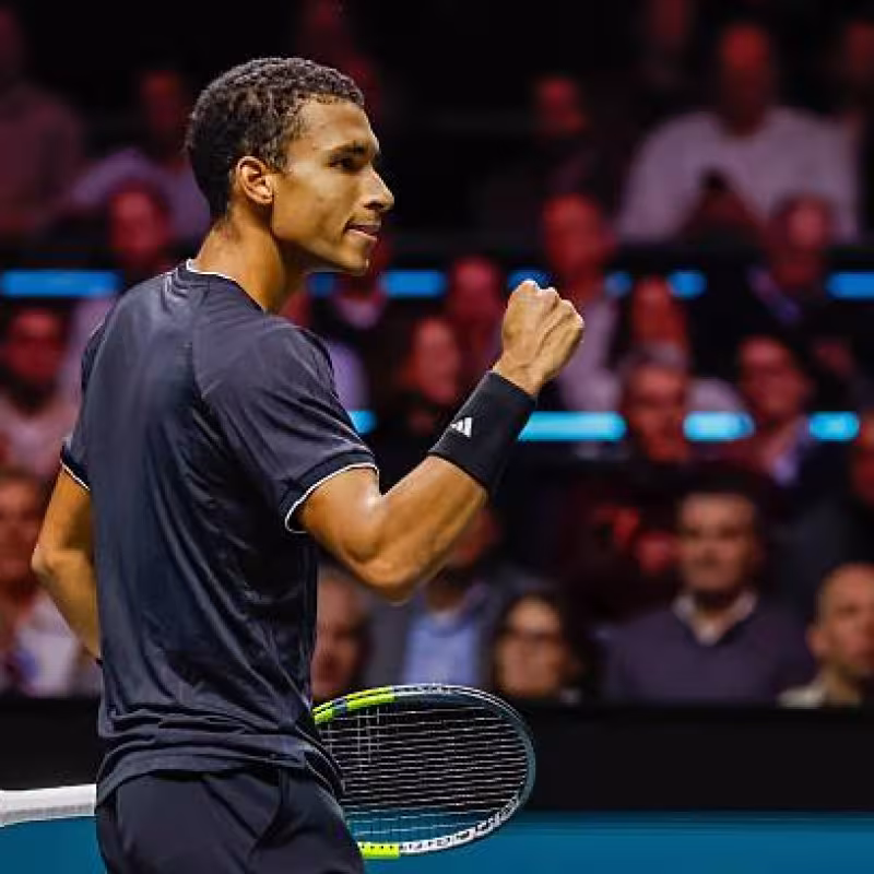 ATP Rotterdam 2026: Auger-Aliassime stays sweet against a Popyrin who has not won a match in over 5 months. Photo: Getty Images