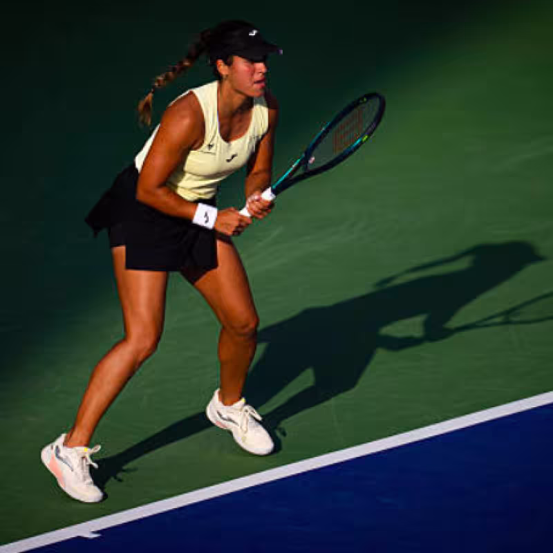 WTA Mérida 2026. Bouzas and Bucsa show their face in the debut. Source: Getty