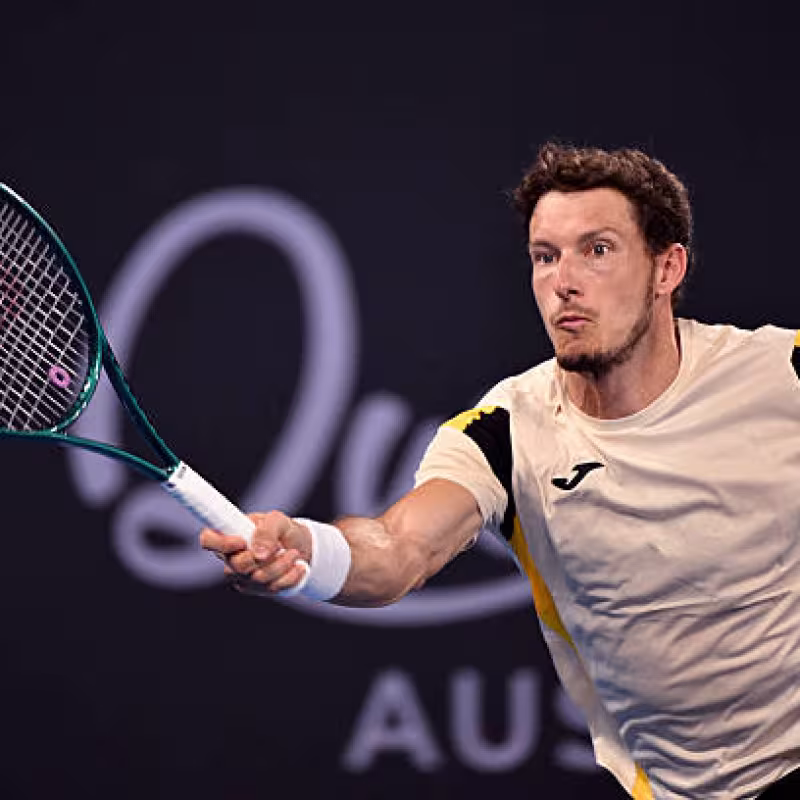 Carreño can't deal with Griekspoor and Montpellier is left without Spanish representation. Photo: Gettyimages