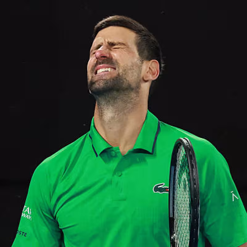 Djokovic, to Alcaraz after the Australian final: "What you are doing is historic and legendary." Photo: Getty Images