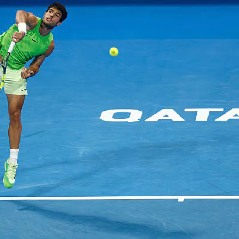 Alcaraz's anger with the chair umpire in Doha: "ATP rules are sh**"
