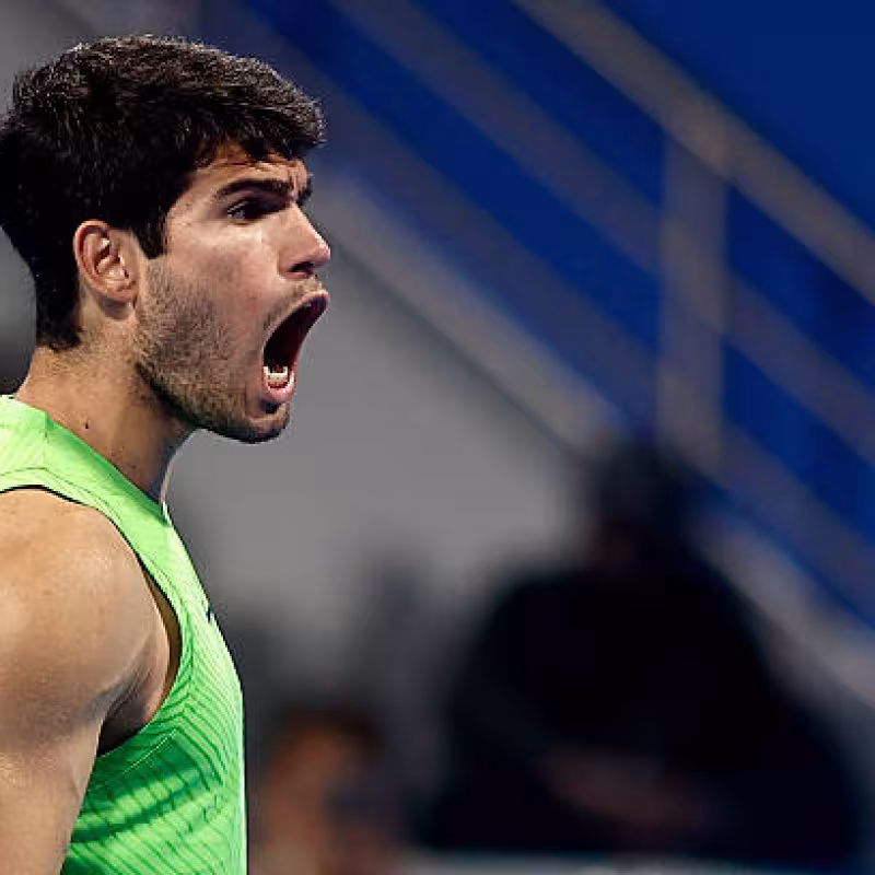 Schedule and where to watch Alcaraz's semifinal in Doha against Rublev