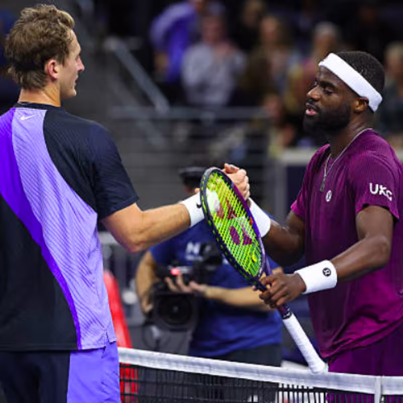 ATP Dallas 2026: Korda shows Tiafoe the way out. Source: Getty