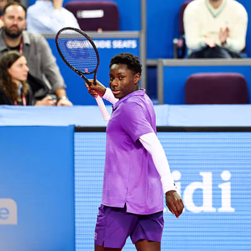 Mahut asks for patience with Kouamé: "He is going to be very good, and we are going to hear a lot about him, but for now, let's leave him in peace." Photo: Getty Images