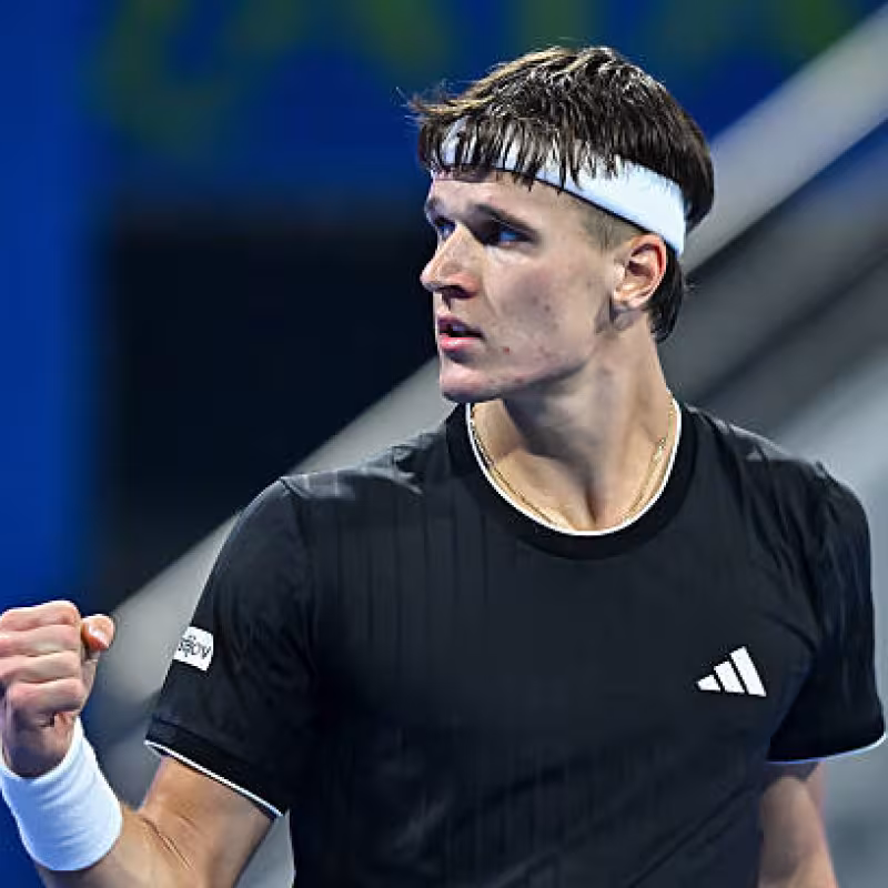 Mensik, about Alcaraz and Sinner: "After them, there is nothing; and then there is the rest." Photo: Getty Images