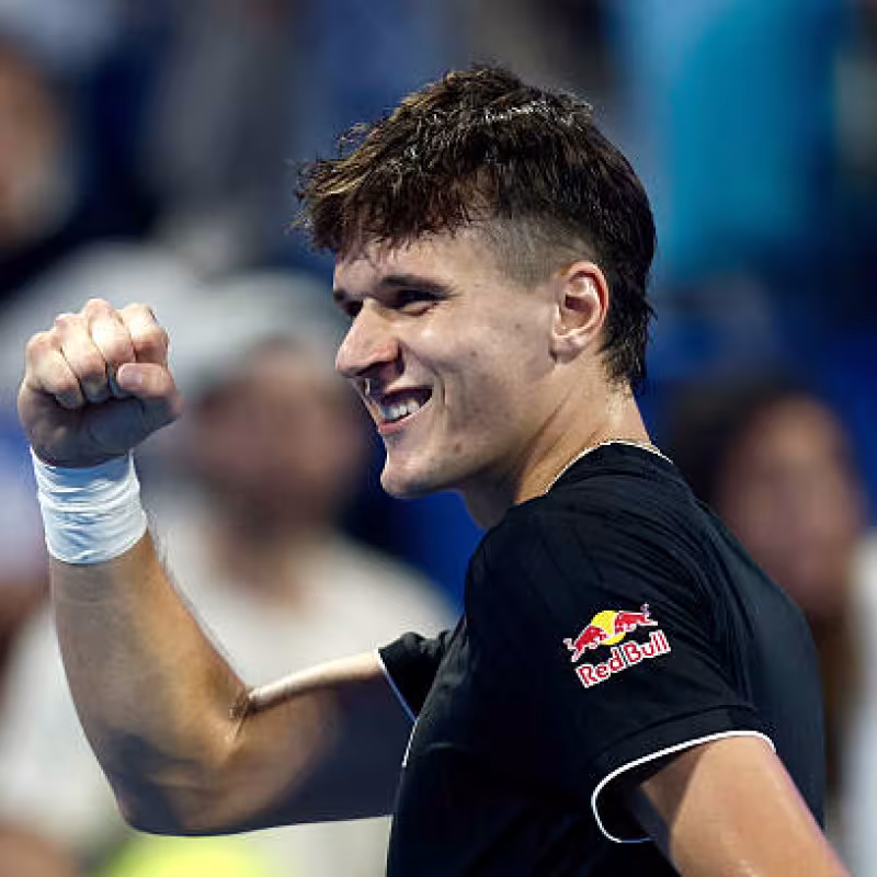 Mensik, after defeating Sinner in Doha: "I came to this match to win it." Photo: Gettyimages