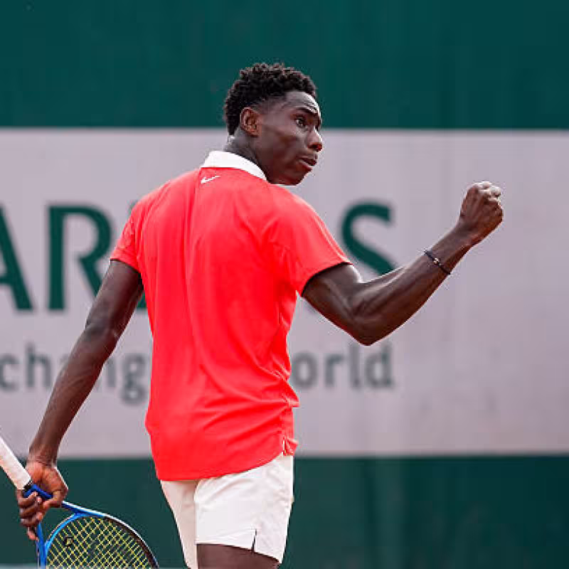 Kouamé surpasses the qualifying rounds in Montpellier and will play his first main draw of an ATP tournament at 16 years old. Photo: Gettyimages