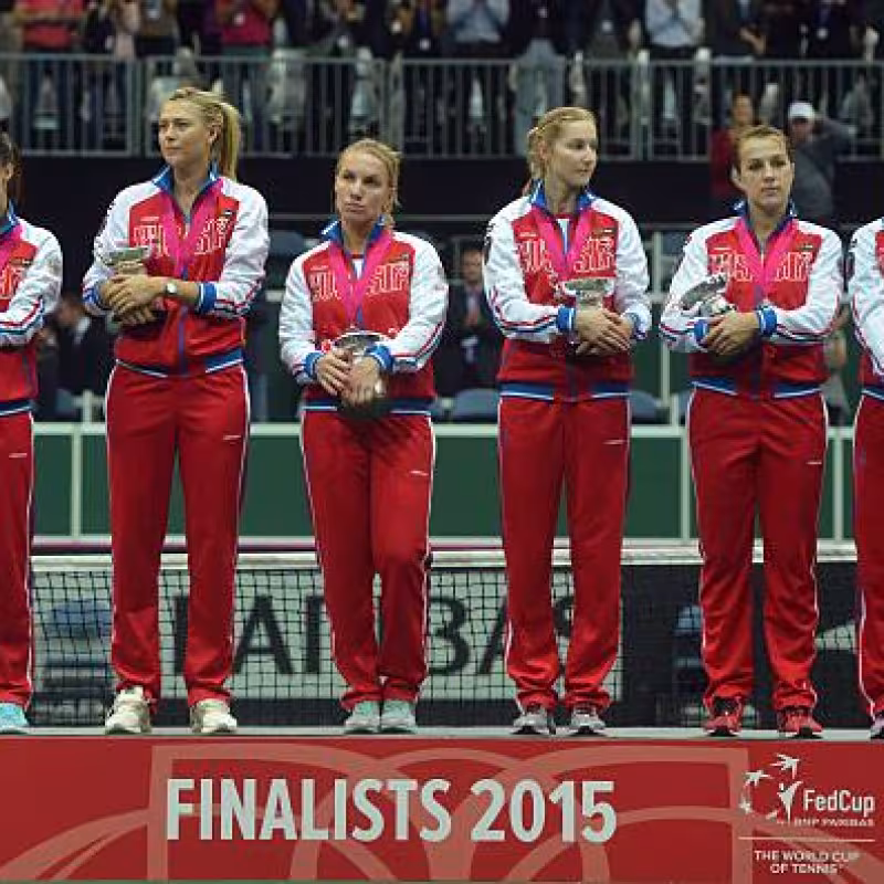 Russian flags have not returned to the WTA: it was a technical error. Photo: Gettyimages.