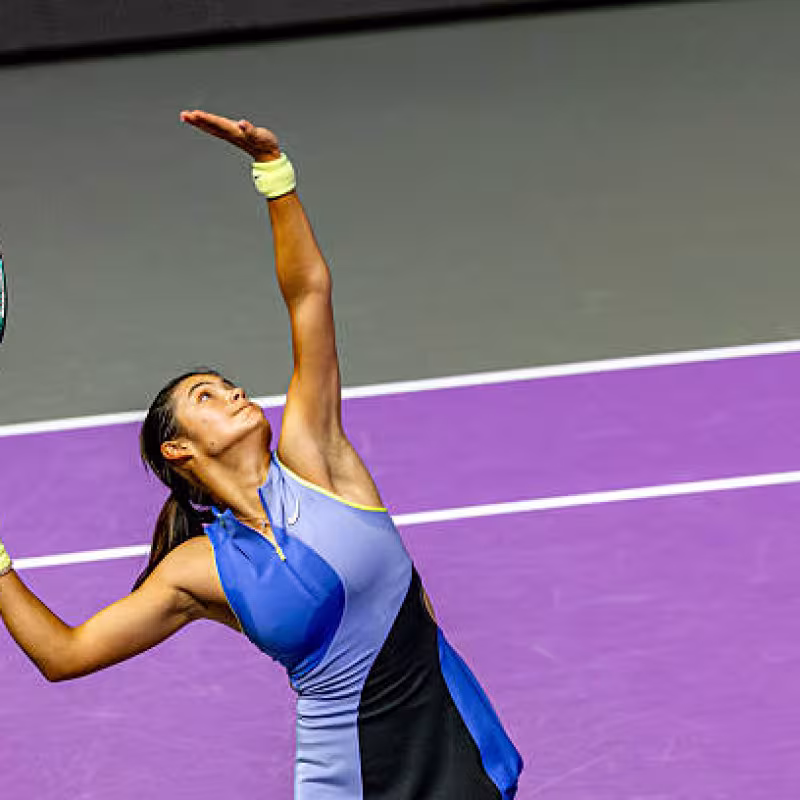Raducanu goes from strength to strength, maintaining her favoritism in Cluj-Napoca and is now in the quarterfinals. Photo: Getty Images