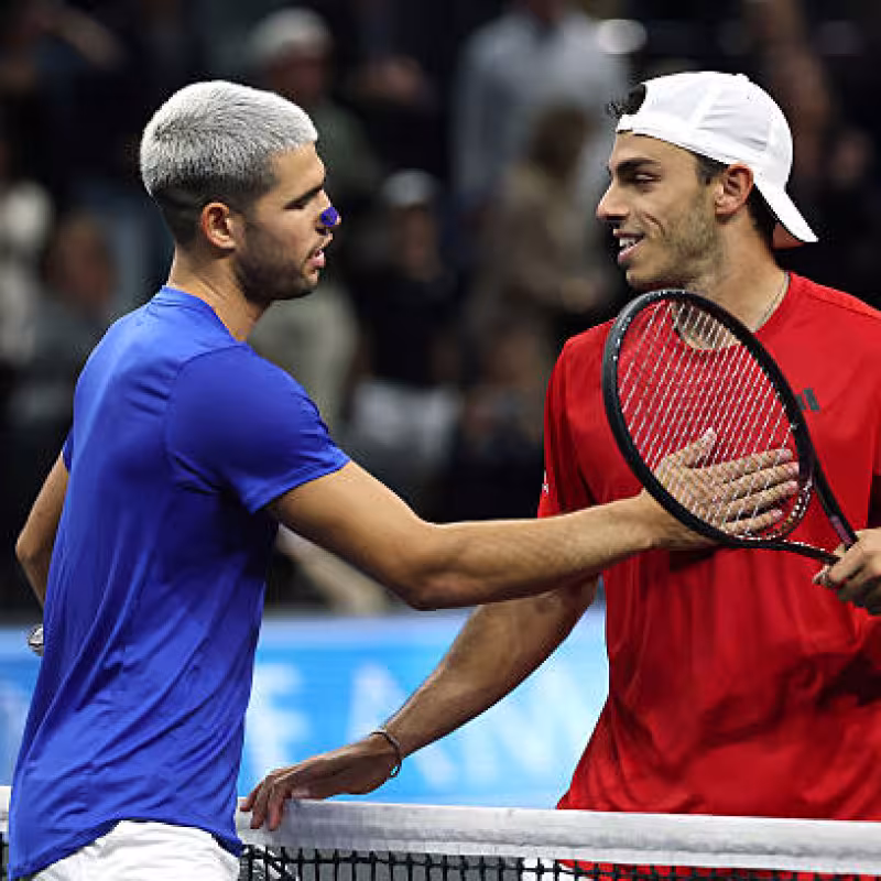 Alcaraz and Cerúndolo, representatives of Spanish tennis. Photo: gettyimages