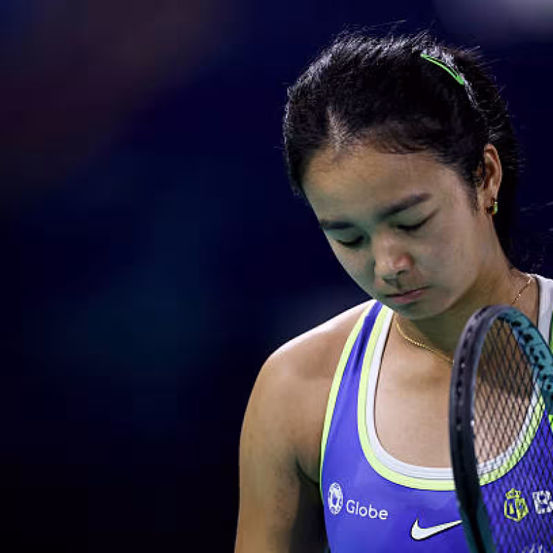 Alexandra Eala loses in Abu Dhabi. Photo: gettyimages