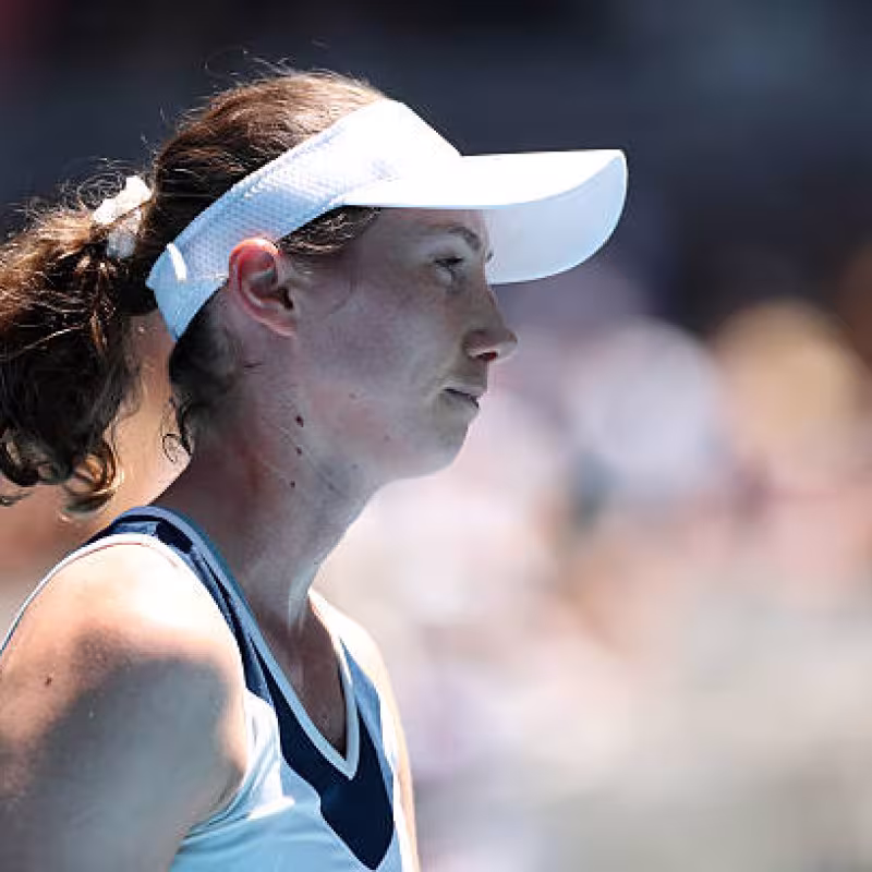 Bucsa suffered a tough defeat in her debut in Doha.