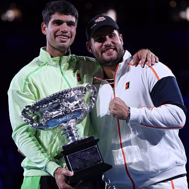 Carlos Alcaraz, his brother Álvaro's prominence. Photo: gettyimages