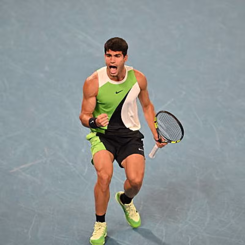 Carlos Alcaraz, champion of the Australian Open 2026. Photo: gettyimages