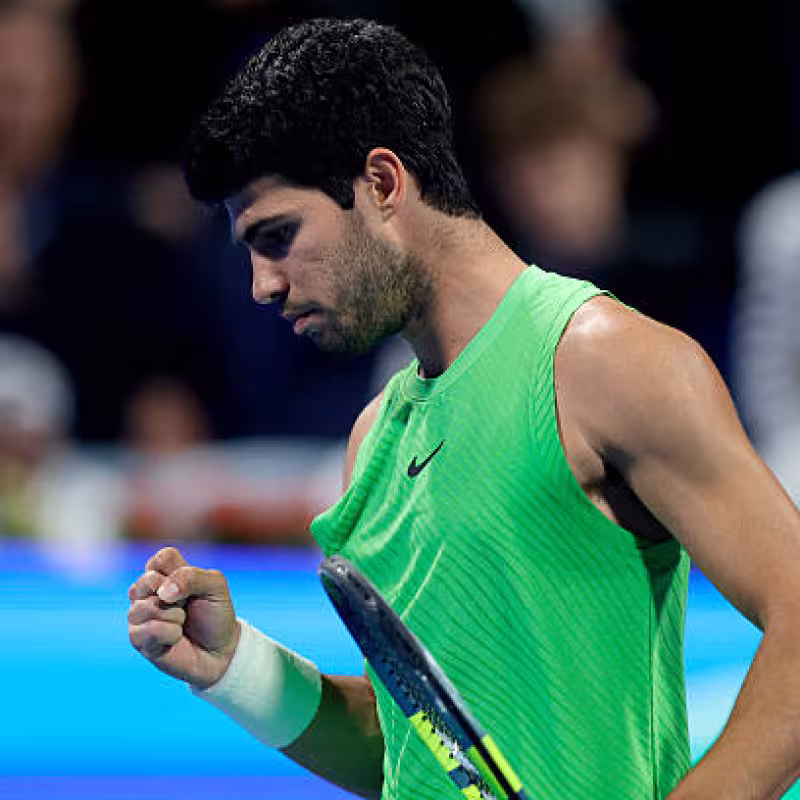 Carlos Alcaraz, option to win ATP 500. Photo: gettyimages
