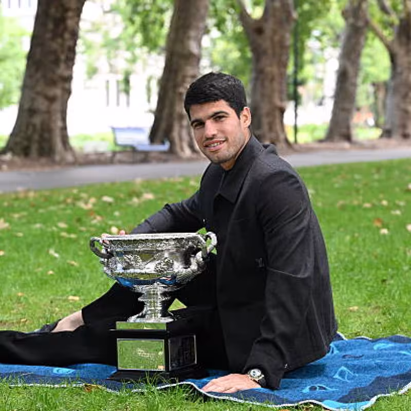 Carlos Alcaraz, title of the Australian Open 2026. Photo: gettyimages