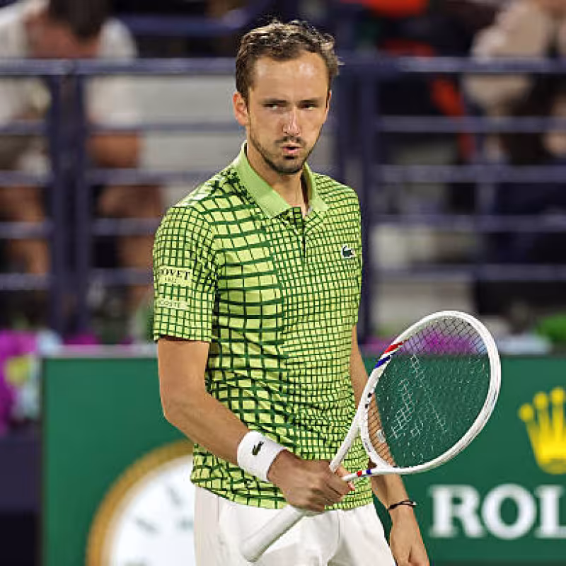 Daniil Medvedev, record final. Photo: gettyimages