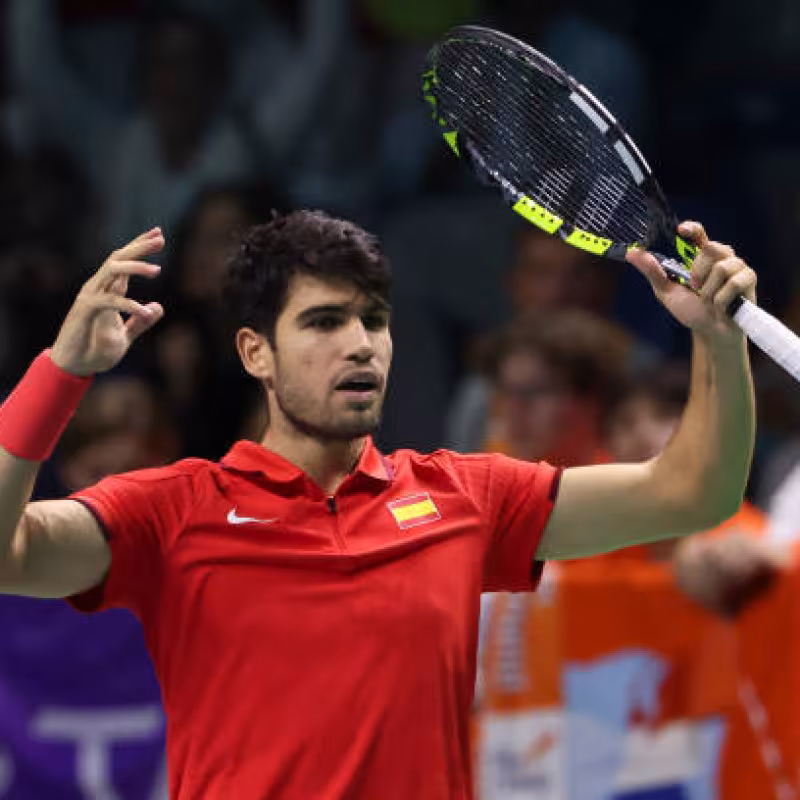 Spain to face Chile in Davis Cup 2026. Photo: gettyimages