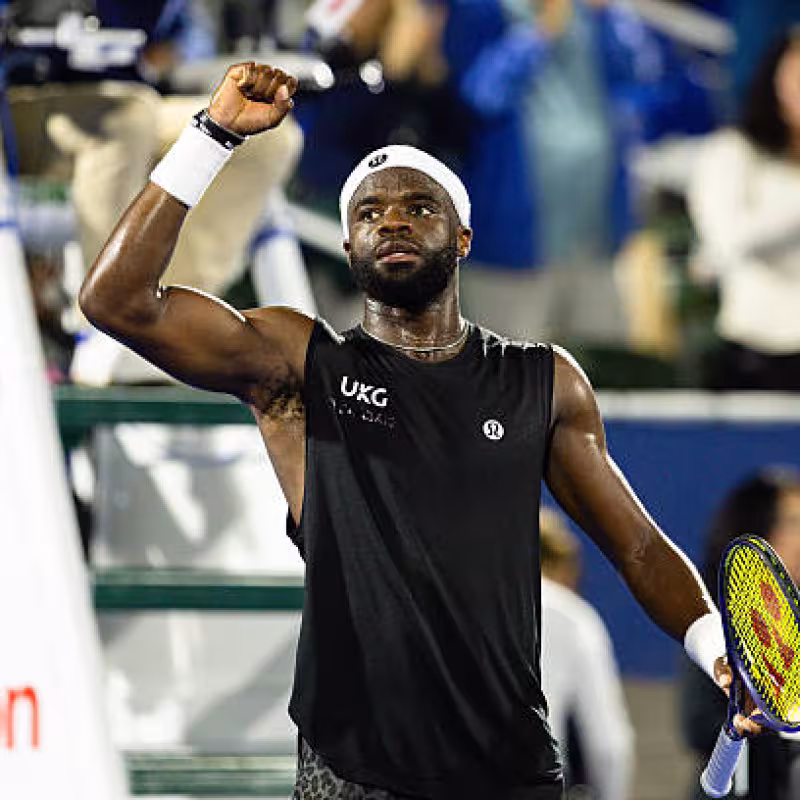 Frances Tiafoe wins in Delray Beach. Photo: gettyimages