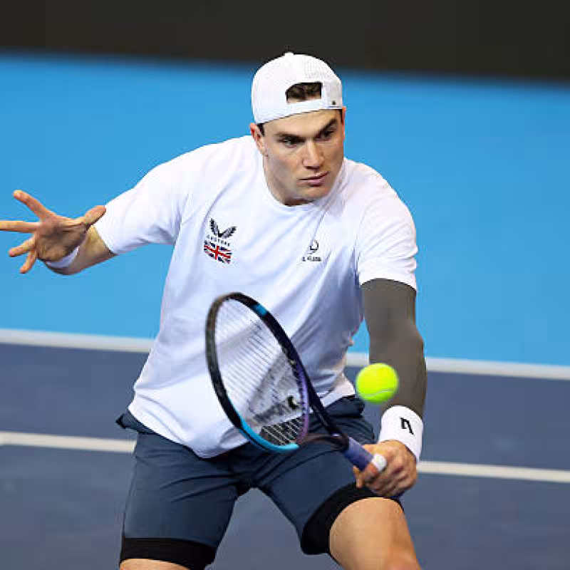 Jack Draper, returns in Davis Cup 2026. Photo: gettyimages