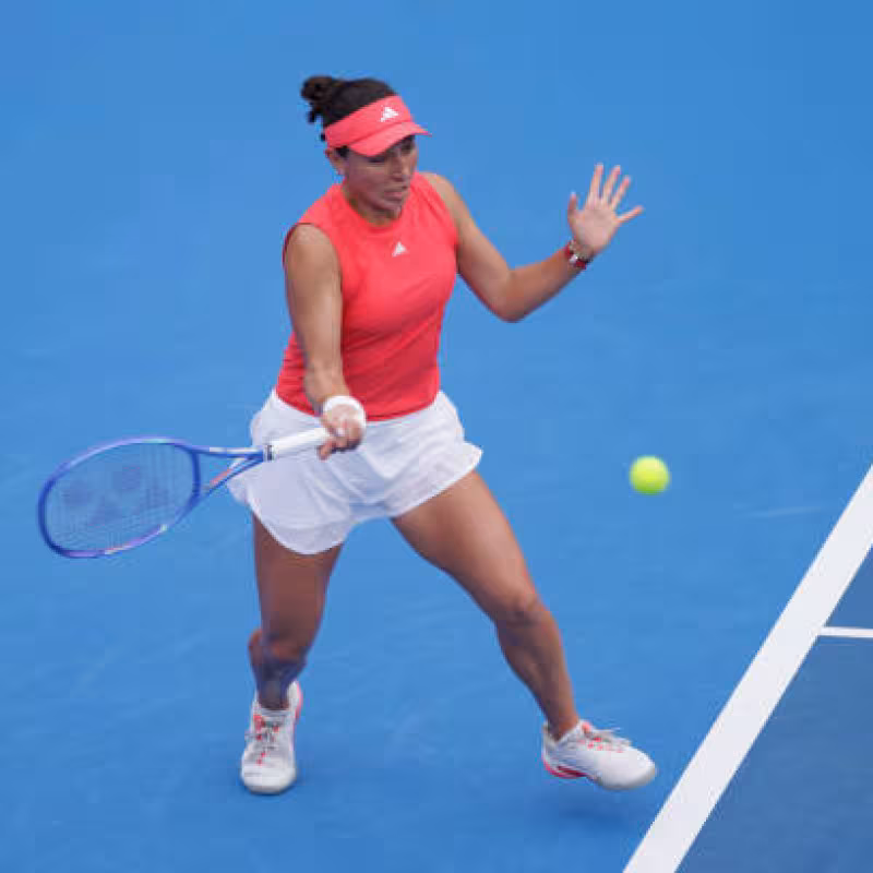 Jessica Pegula, out in Doha. Photo: gettyimages