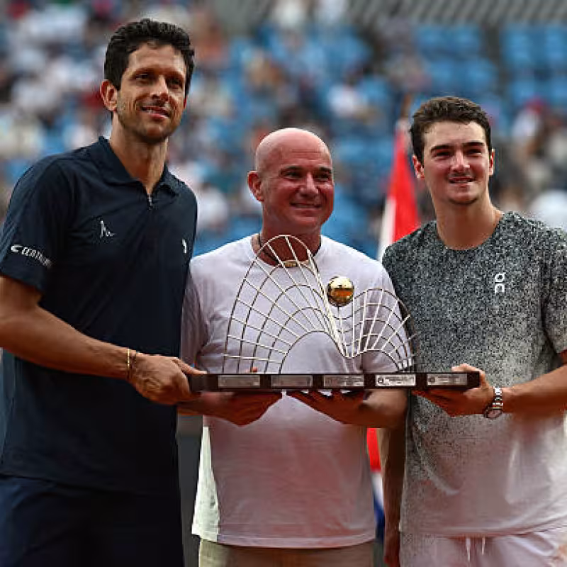 Joao Fonseca, champion at Rio Open. Photo: gettyimages