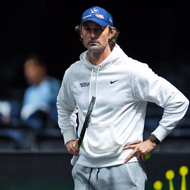Juan Carlos Ferrero, congratulations to Alcaraz. Photo: gettyimages.