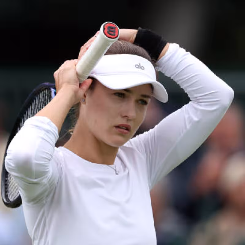 Kalinskaya blames Mouratoglou's academy for her back injury. Source: Getty