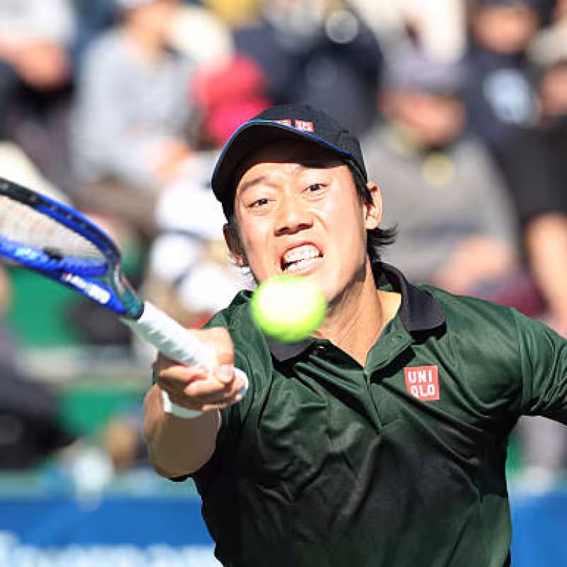 Kei Nishikori returns to competition. Photo: gettyimages