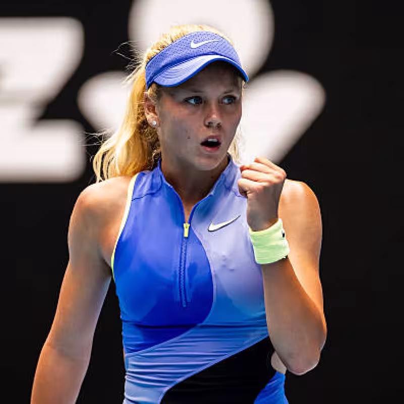 Ksenia Efremova, junior champion of the Australian Open 2026. Photo: gettyimages