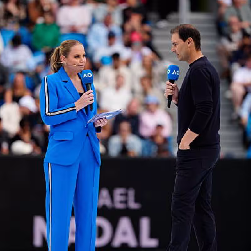 Rafael Nadal, connection with Alcaraz. Photo: gettyimages