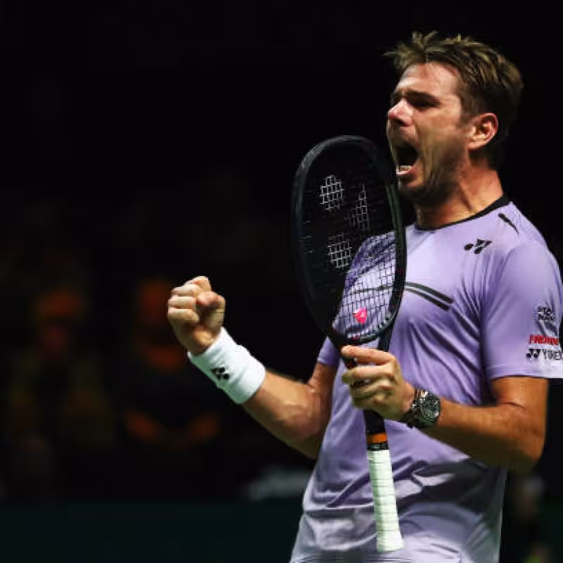 Wawrinka starts off with a victory in Rotterdam. Source: Getty