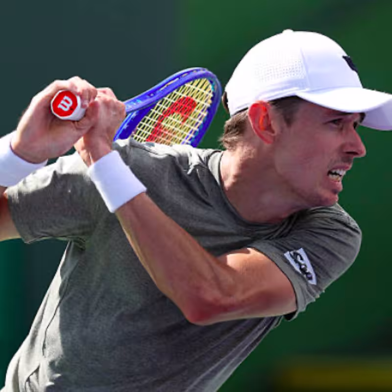 De Minaur: "I can't find any reason not to play well in Miami." Source: Getty