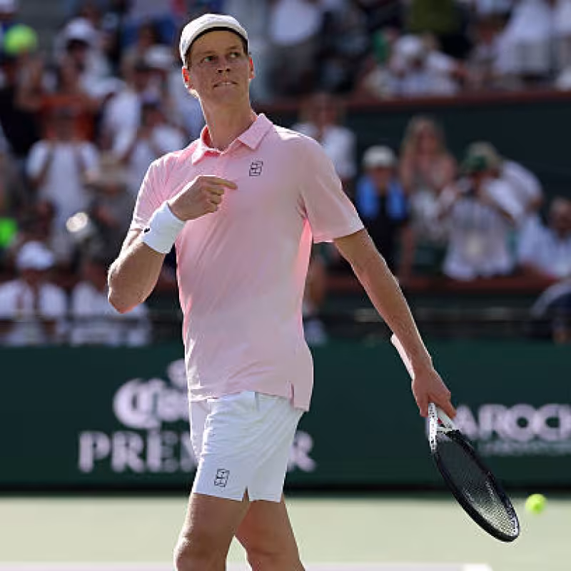 This was Sinner's speech after winning in Indian Wells against Medvedev