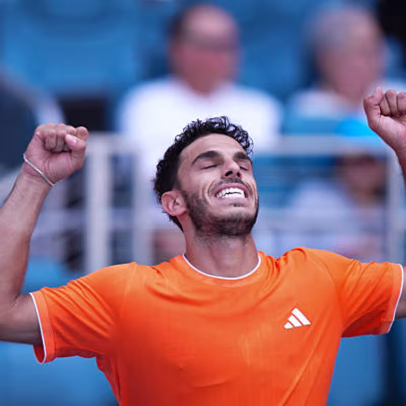 Cerúndolo reunites with his tennis in Miami: "I'm recovering my confidence, my level is there, and I'm trying to reach it." Photo: Gettyimages