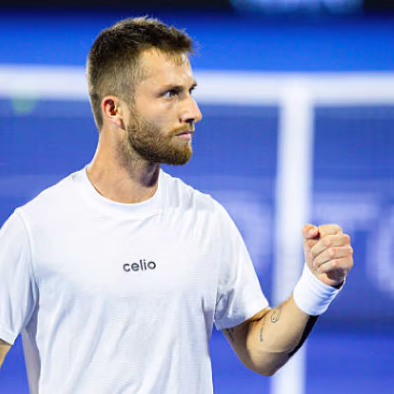 Moutet meets Sinner in the third round of Miami. Source: Getty