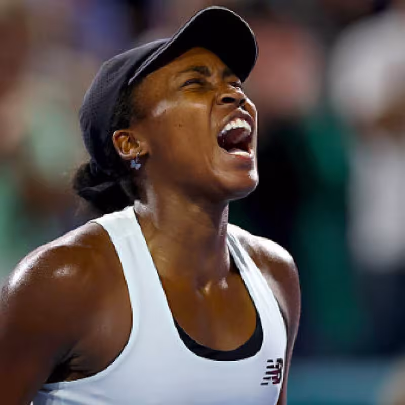 Gauff: "This is a tournament I can rely on for the rest of the season." Source: Getty