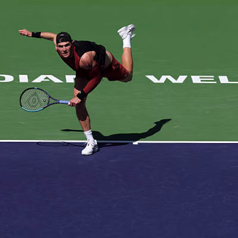 Draper recovers his best form to beat Cerúndolo and set up meeting with Djokovic in the Indian Wells round of 16. Photo: Getty Images