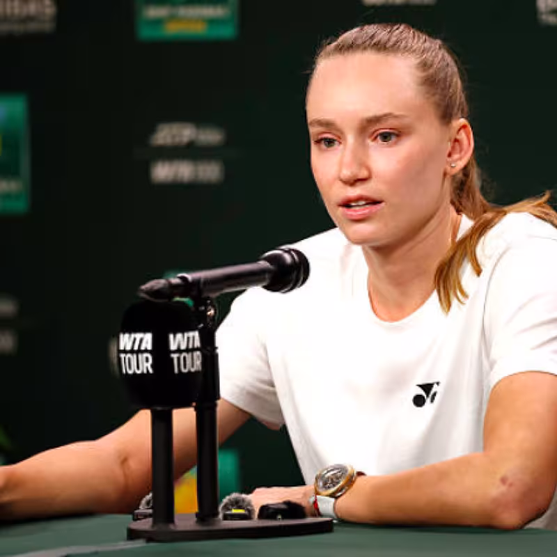 Rybakina explains why it is so difficult to win in Indian Wells. Source: Getty