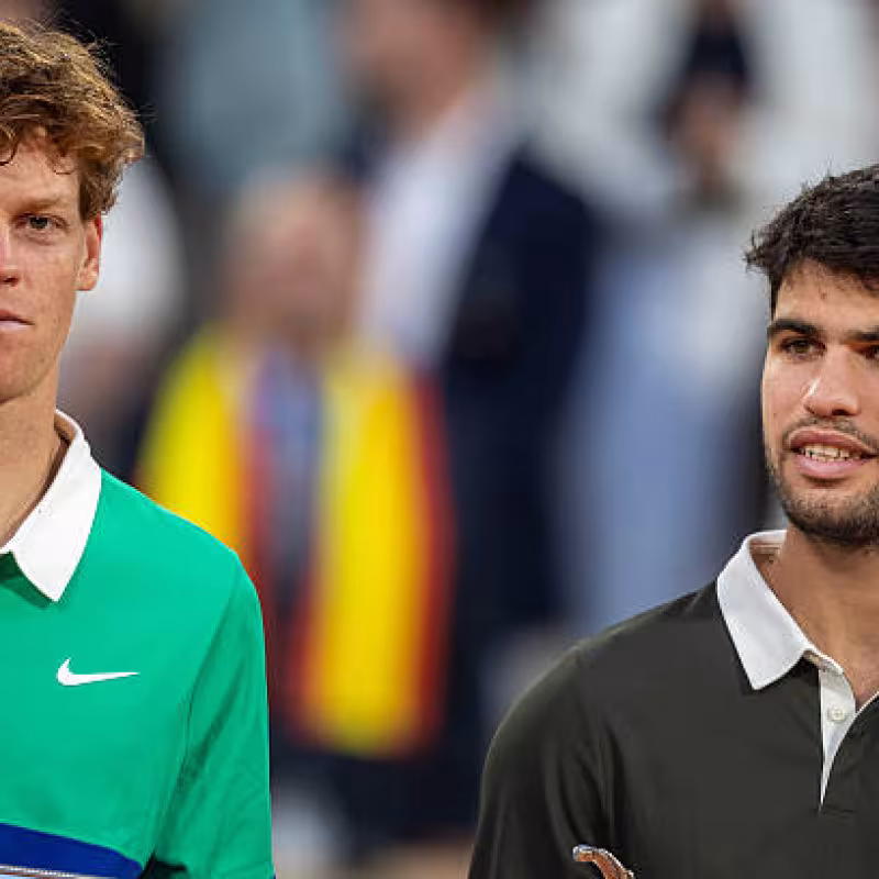 From Alcaraz to Sinner passing through Musetti and Ruud: the tennis players who defend the most points on the clay court tour. Photo: Gettyimages