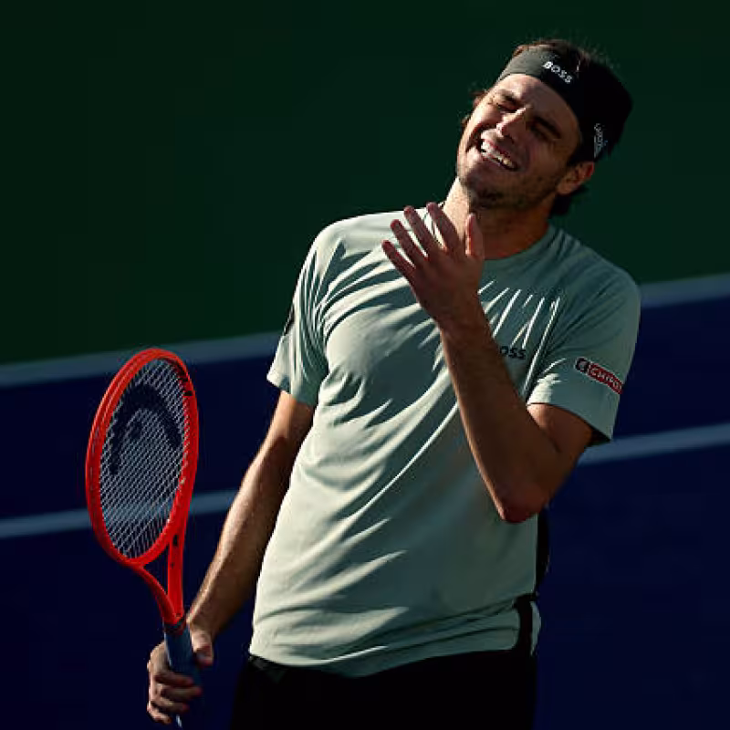 Fritz, after his defeat to Michelsen: "I want to be a bit more aggressive on shots that aren't so easy." Photo: Gettyimages