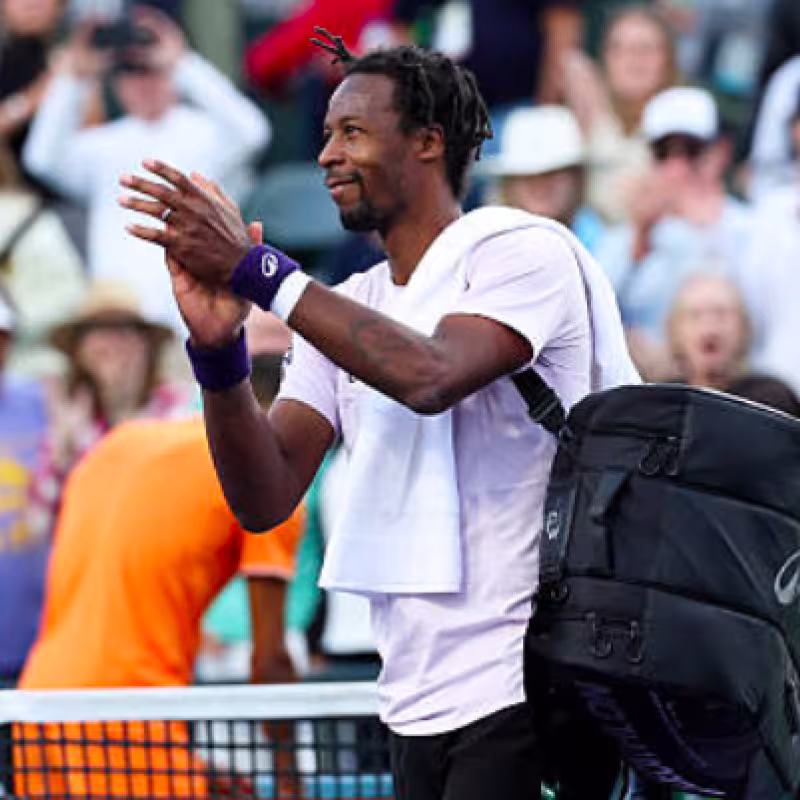 Gael Monfils falls out of the top 200 in the world. Source: Getty