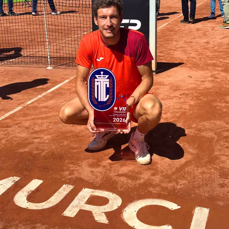 Carreño conquers the Challenger in Murcia and returns to the Top-100