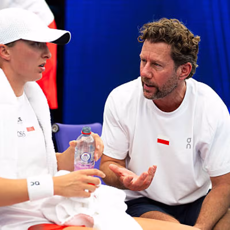 Iga Swiatek separates from her coach Wim Fissette