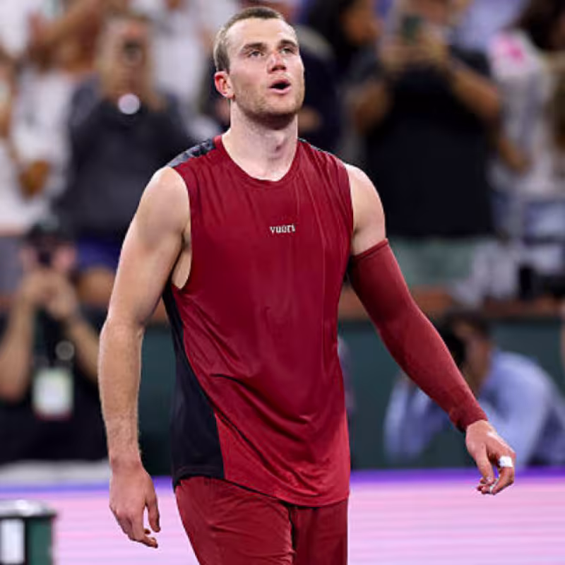 Draper: "I'm overwhelmed, I've admired Novak since I was a kid." Source: Getty