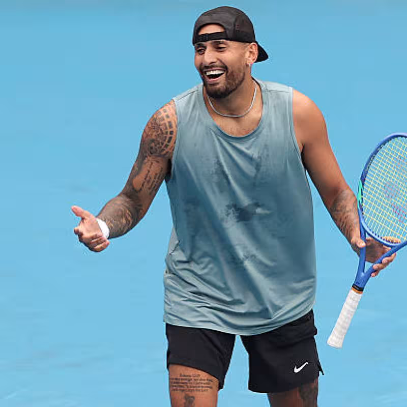 Kyrgios reveals why he has not retired yet