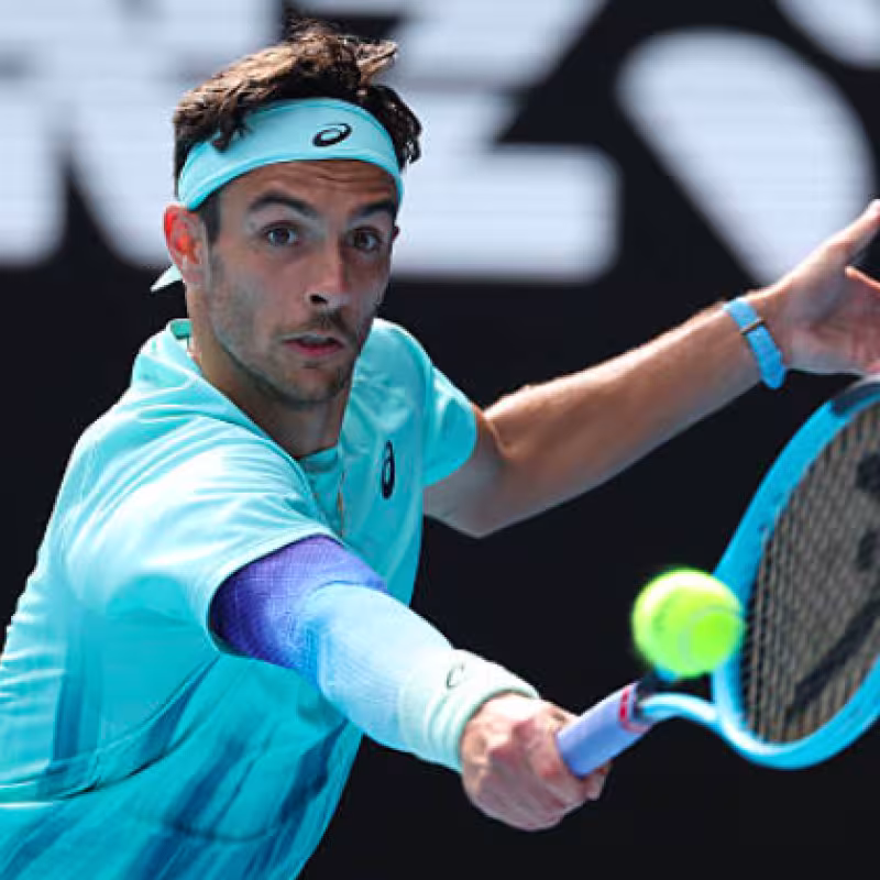 Musetti's stunning comeback to the courts. Source: Getty