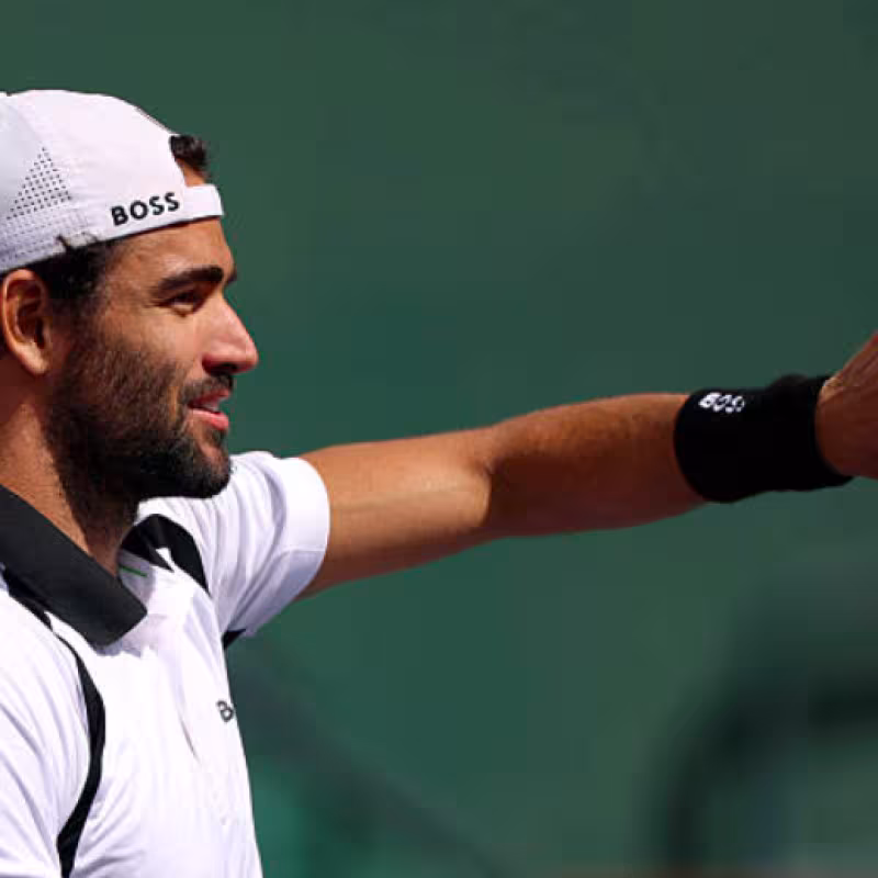 Berrettini: "My goal this year has nothing to do with the ranking or results." Source: Getty